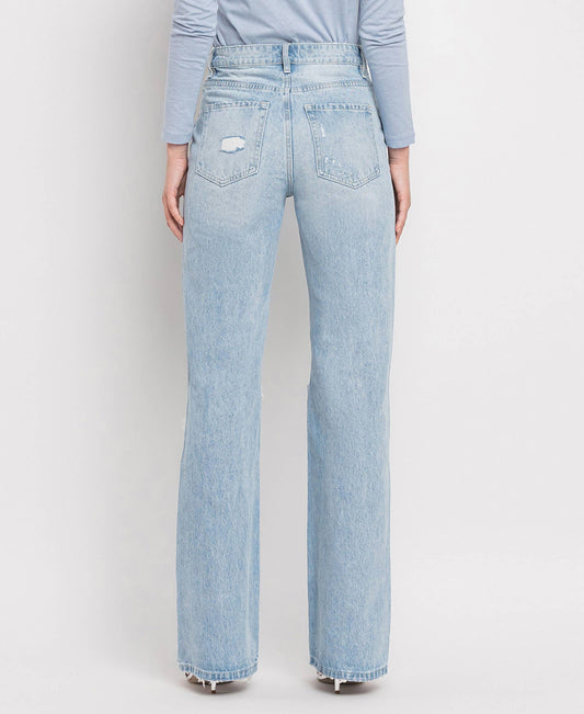 90's Vintage High Rise Flare Jeans