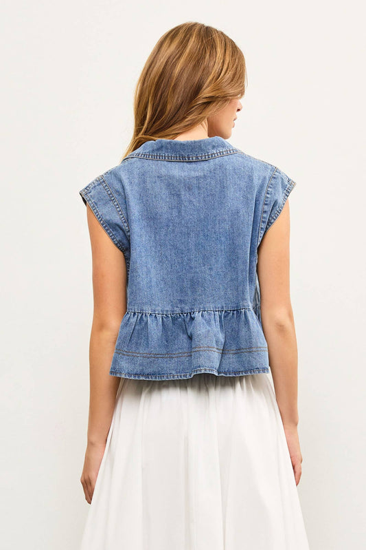 Haven Denim Top