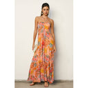 The Selene Ruched Maxi Dress