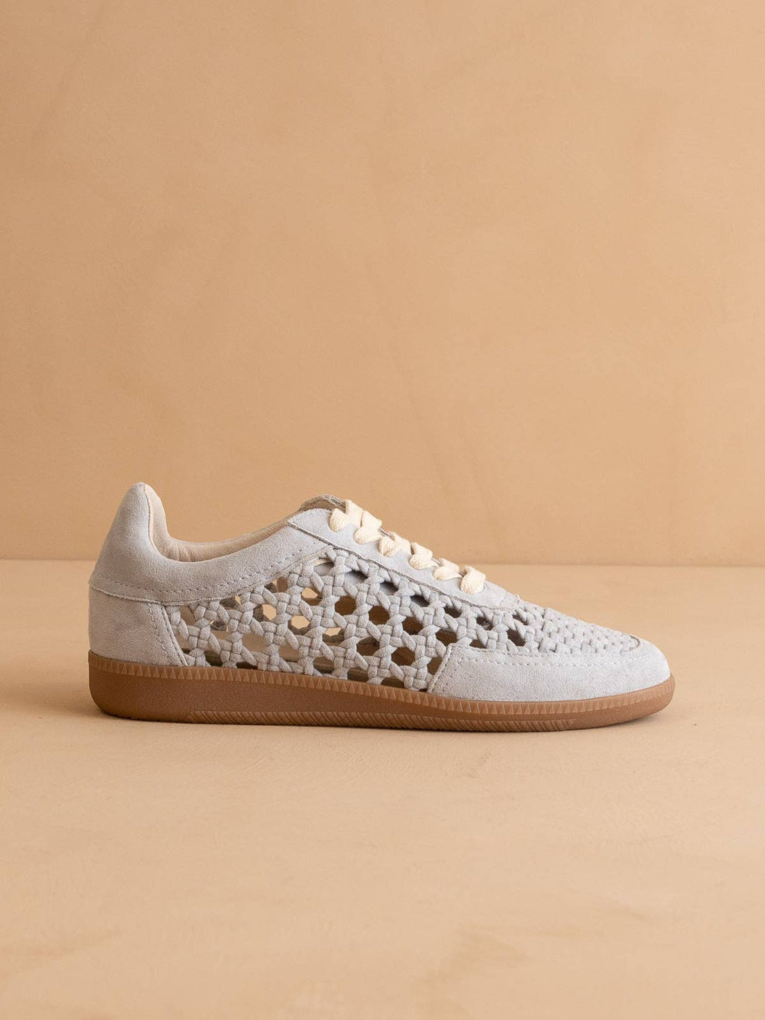 The Sandy Blue | Crochet Detailed Sneaker