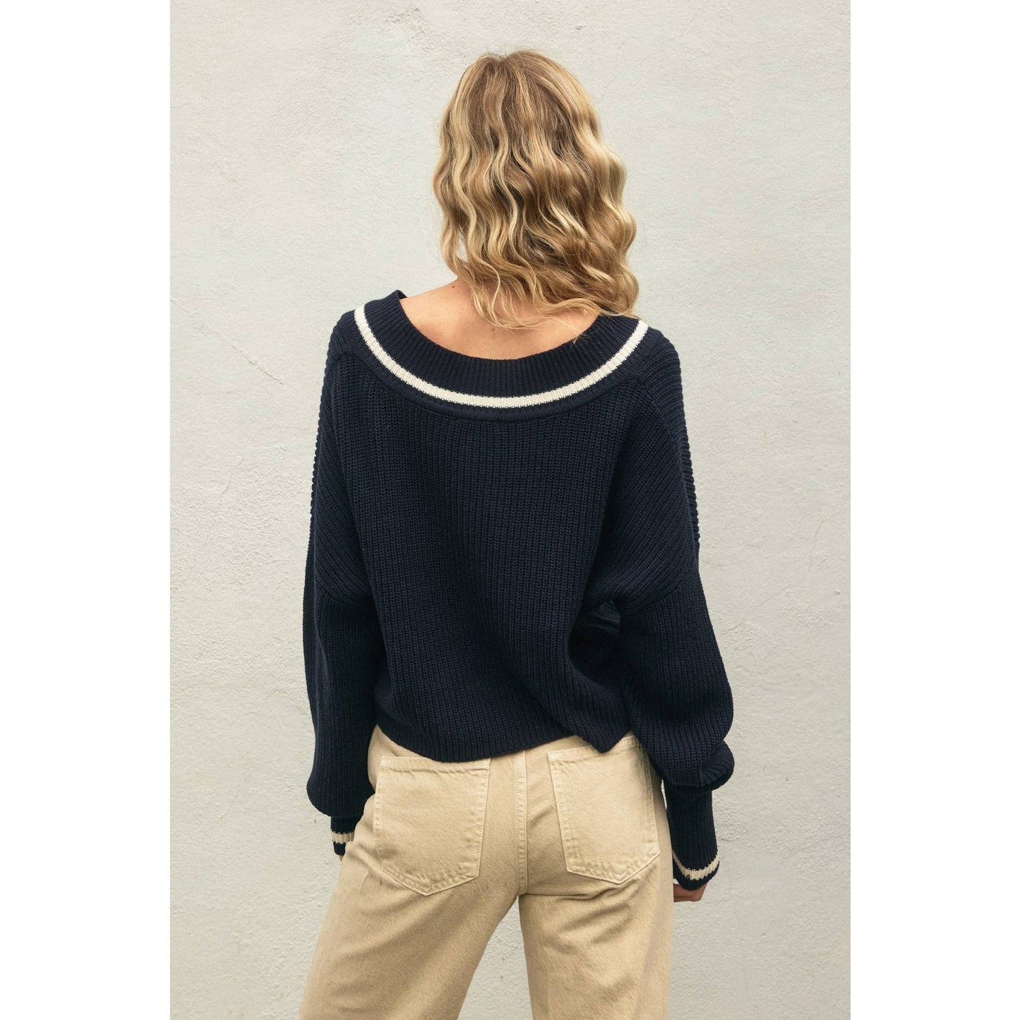 Striped Detail Sweater