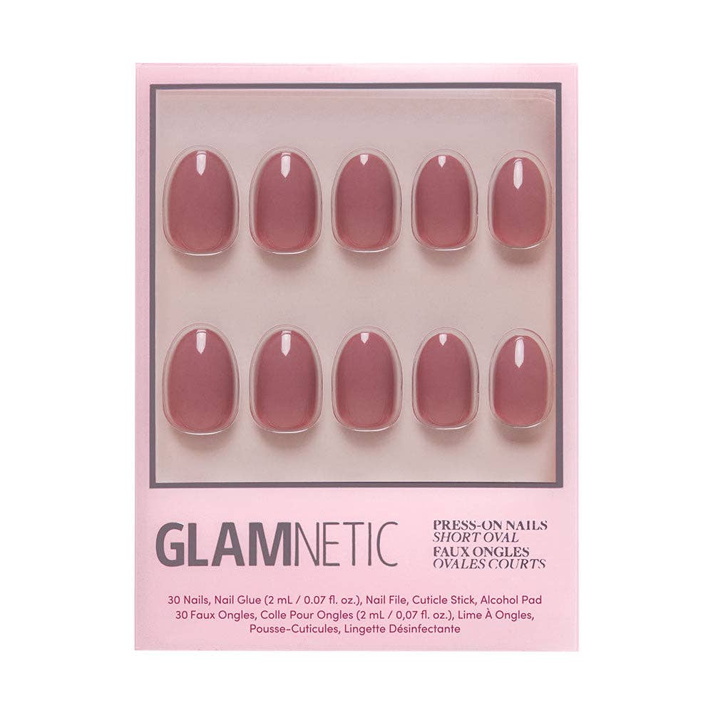 Fall Mauve Press-On Nails