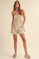 Nova Plaid Romper