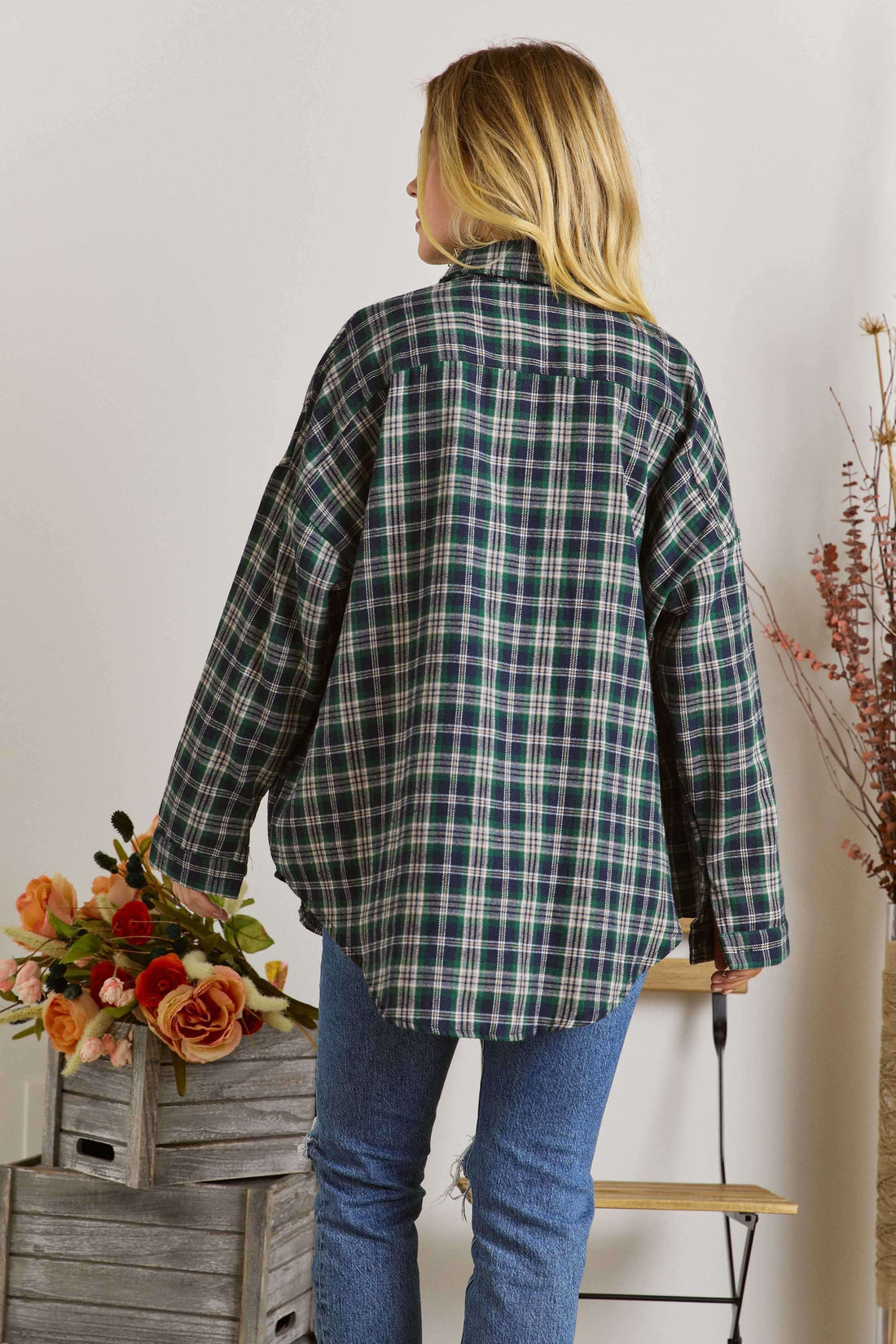 Fall in Love Plaid Shirt