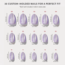 Mermaid's Tail Press-On Nails