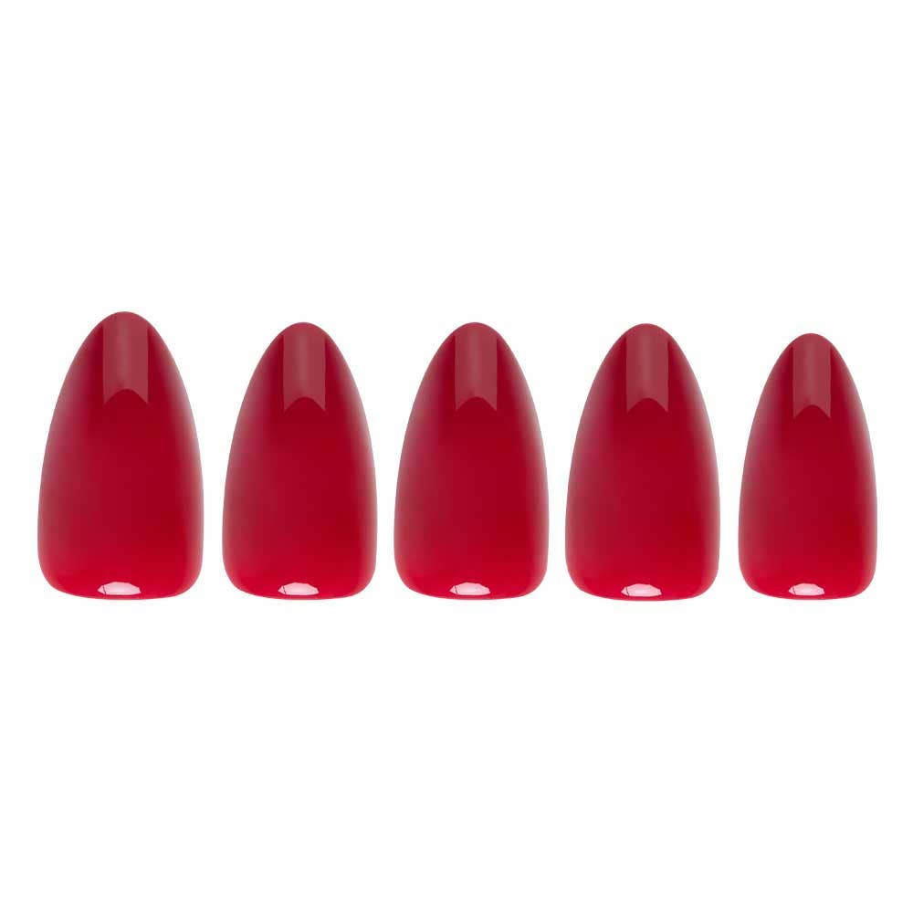 Classic Red Press-On Nails