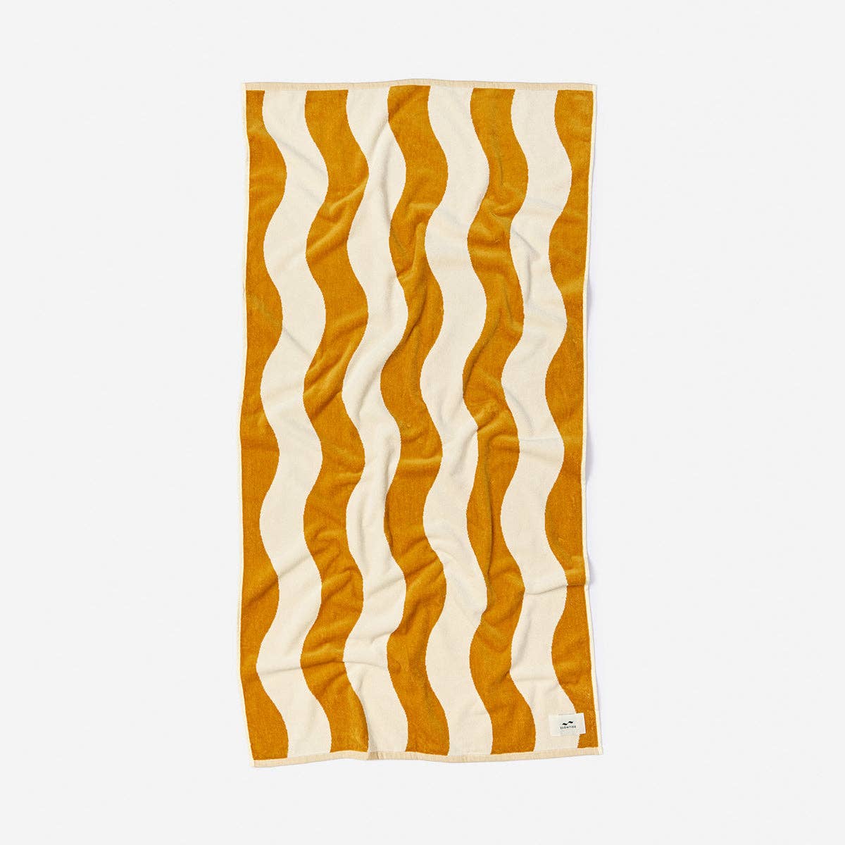 Slowtide Stripe Woven Towel - Brush