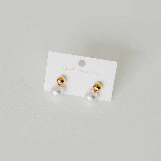 Kelly Pearl Drop Earrings