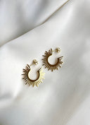 Francine Hoop Earrings