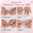 Lilac Gray Press-On Nails