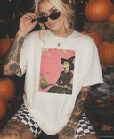Resting Witch Face Disco Pop Halloween Tee