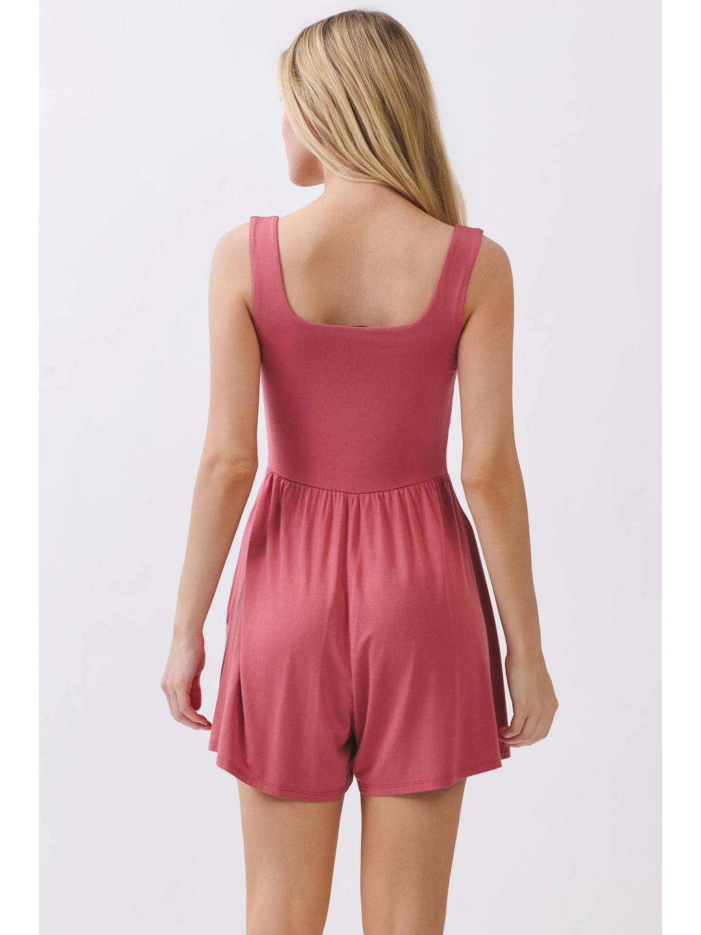 Double Layer Detailed Romper