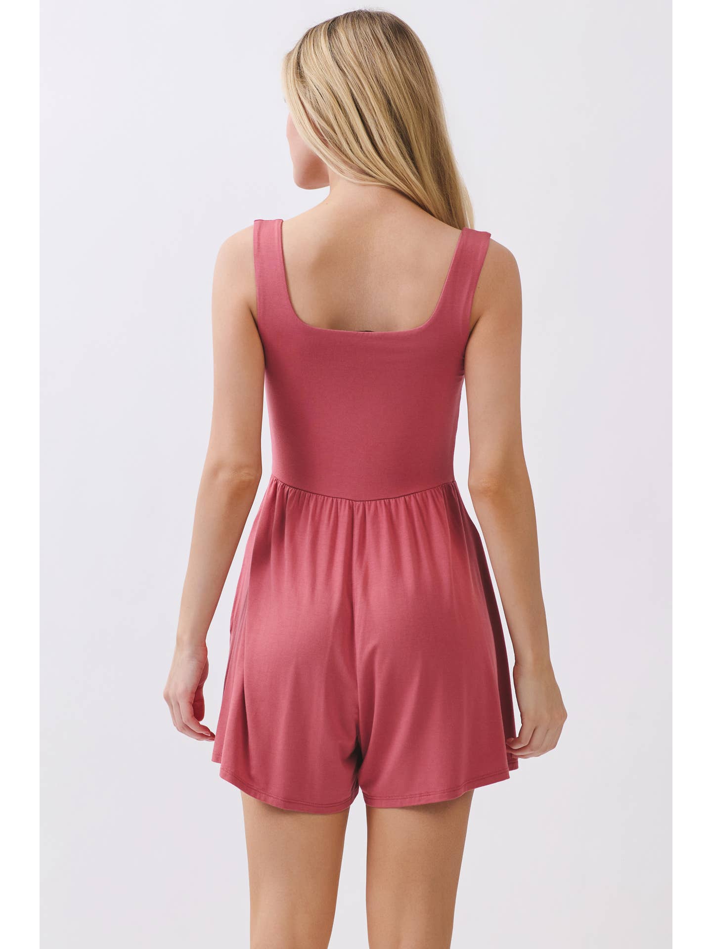 Double Layer Detailed Romper