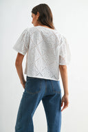 Clara Eyelet Blouse