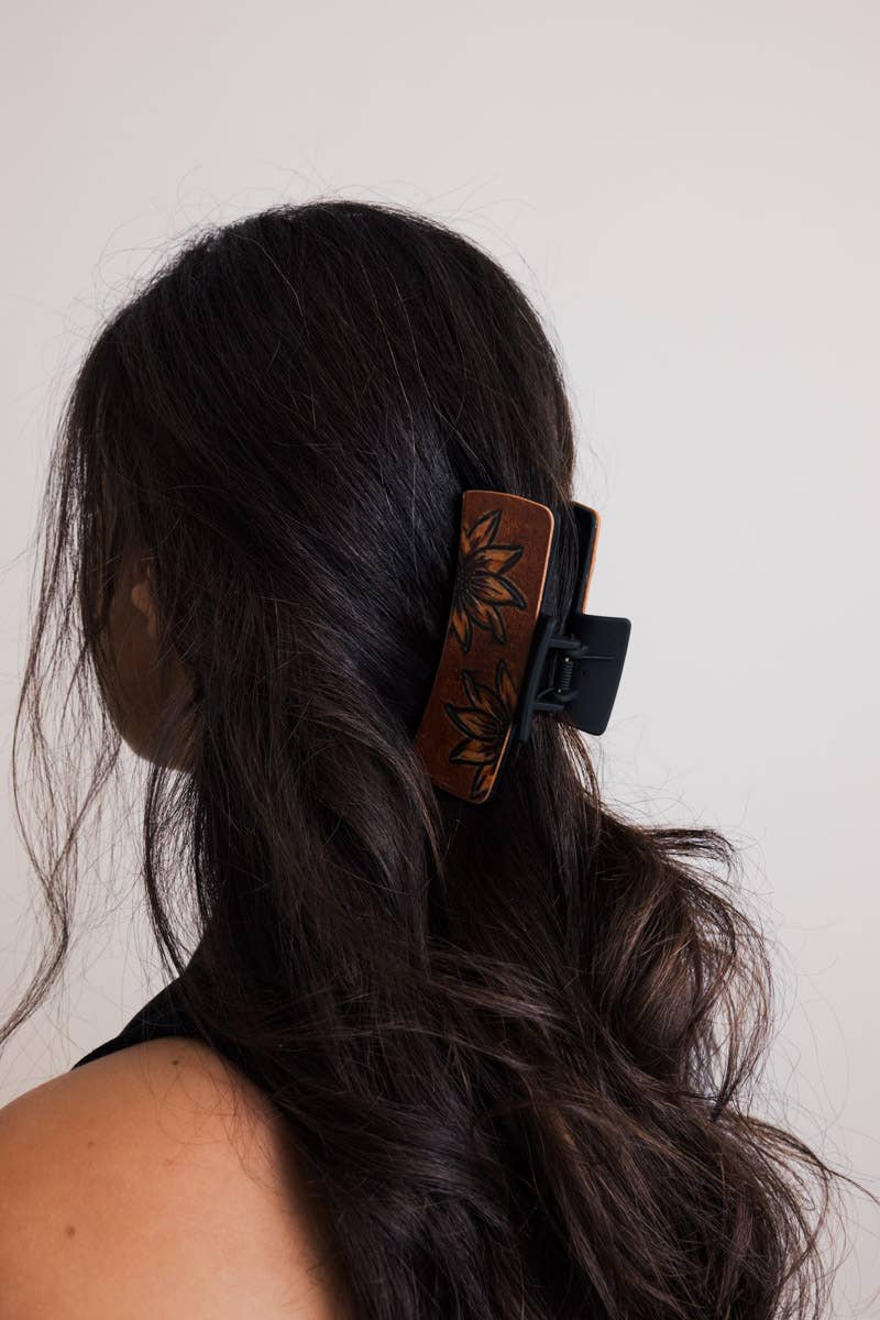 Western Bohemian Hair Claw Clips