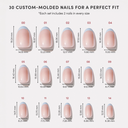 Into Blue Press-On Nails