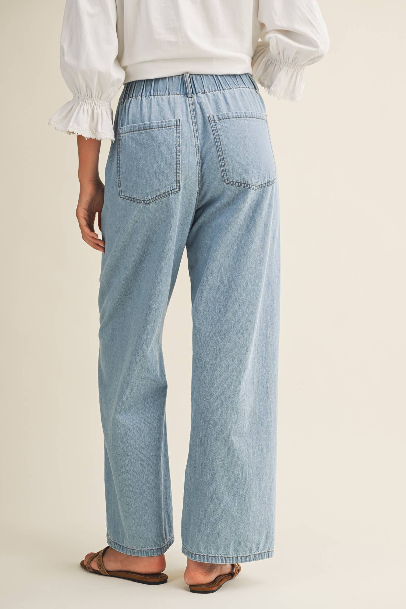 Marlie Relaxed Denim Pants