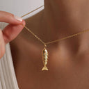 Tarnish Free Fish Necklace
