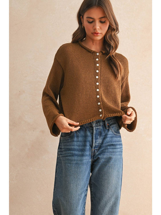 Lexi's Light Weight Button Front Cardigan