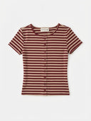 Eva Button Front Short Sleeve Shirt