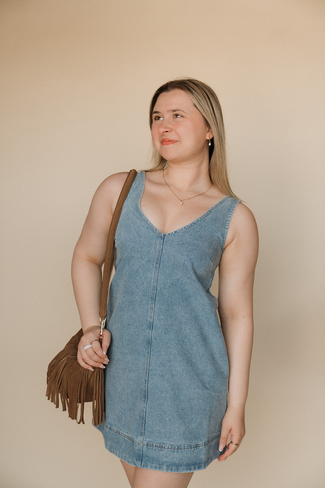 Dillion Denim Mini Dress