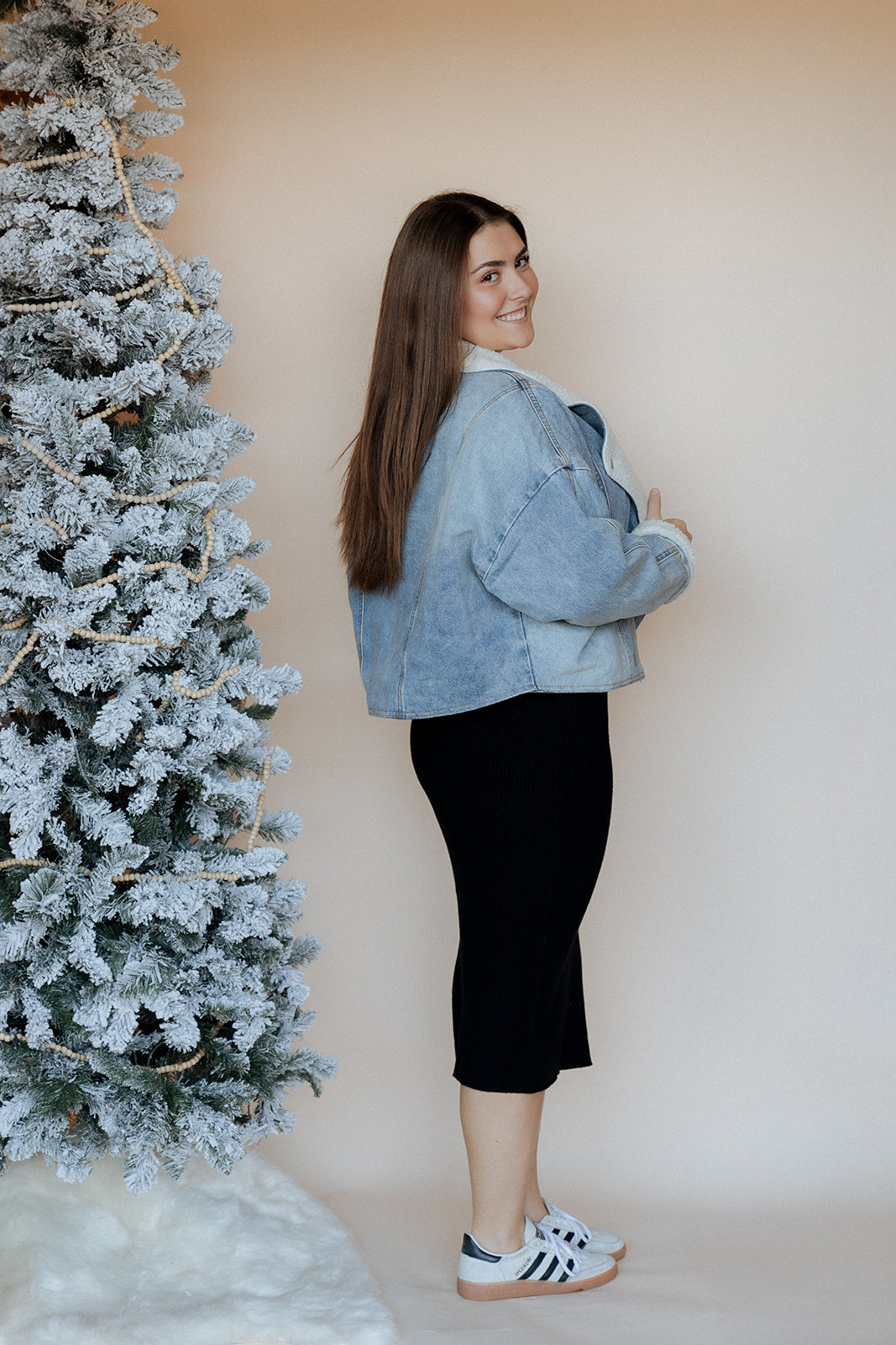 Sherpa Lined Denim Jacket