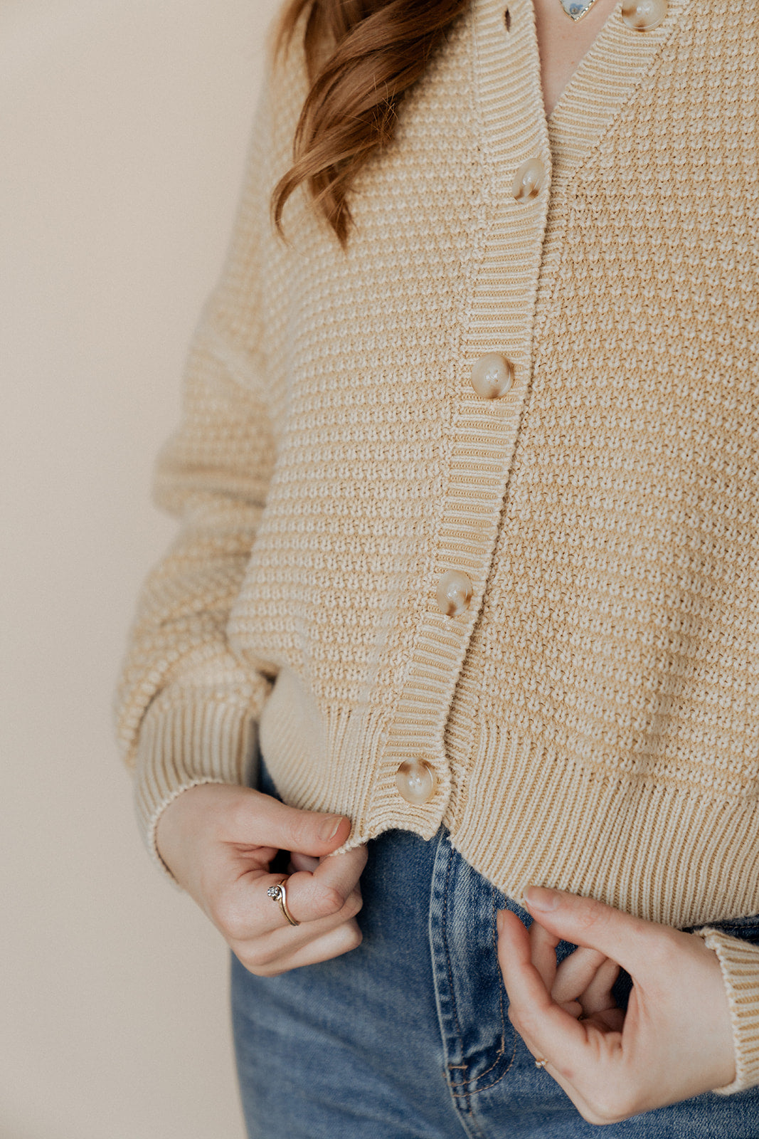 The Perfect Cable Knit Cardigan