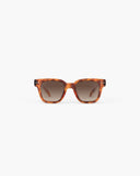 Kids Blue Gem Round Square Sunglasses
