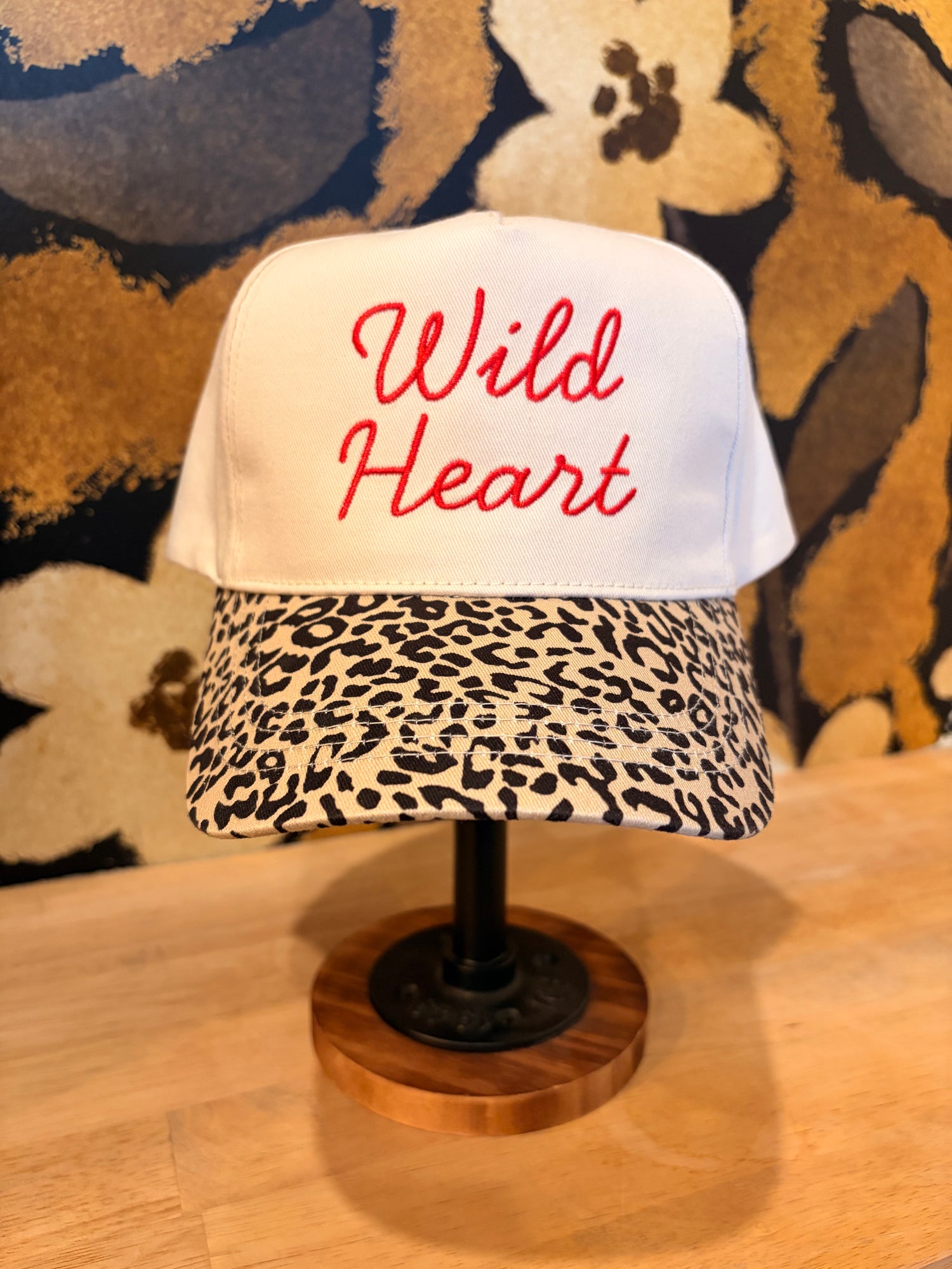 Wild Heart Animal Print Hat