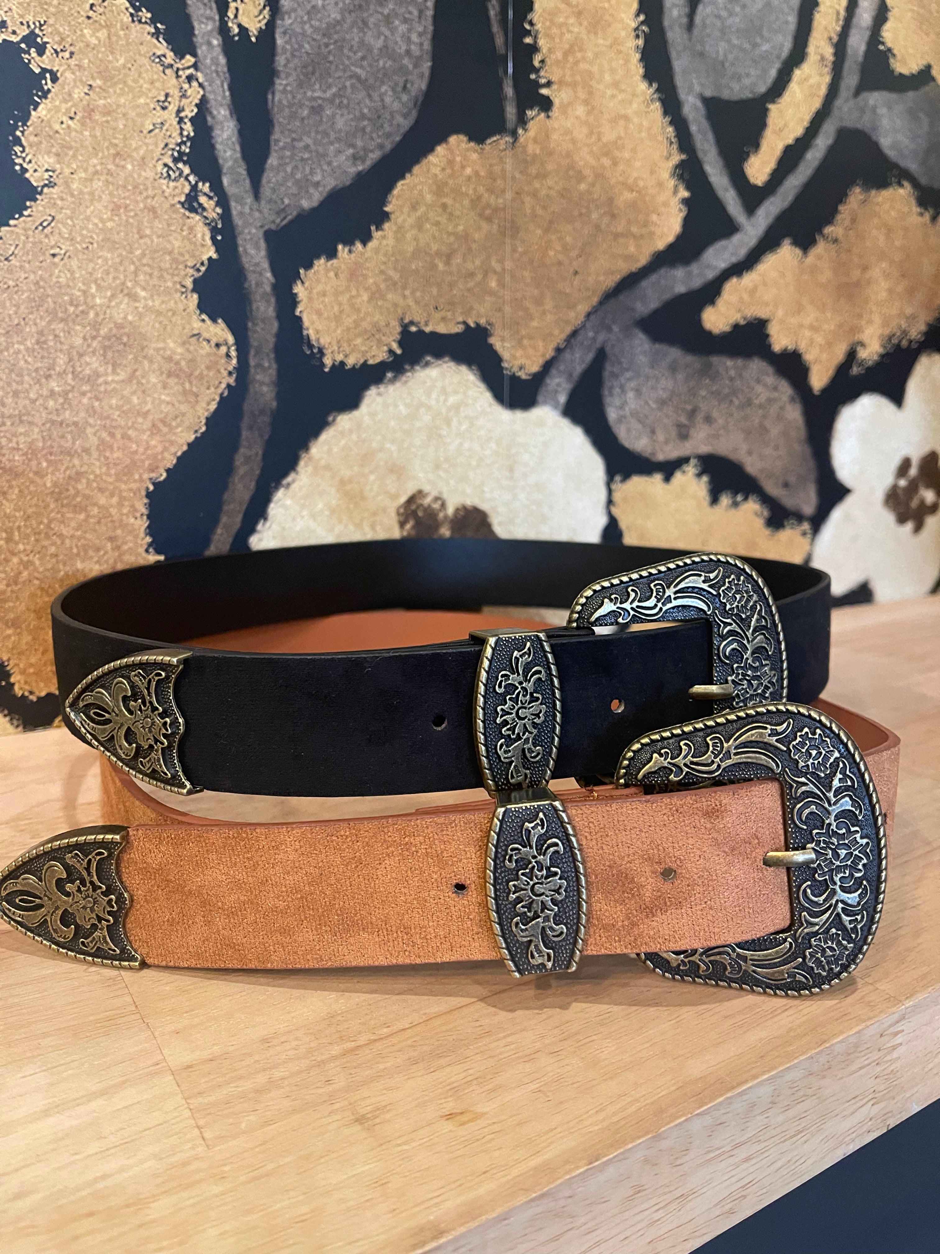 Coastal Cowgirl Suede Belt