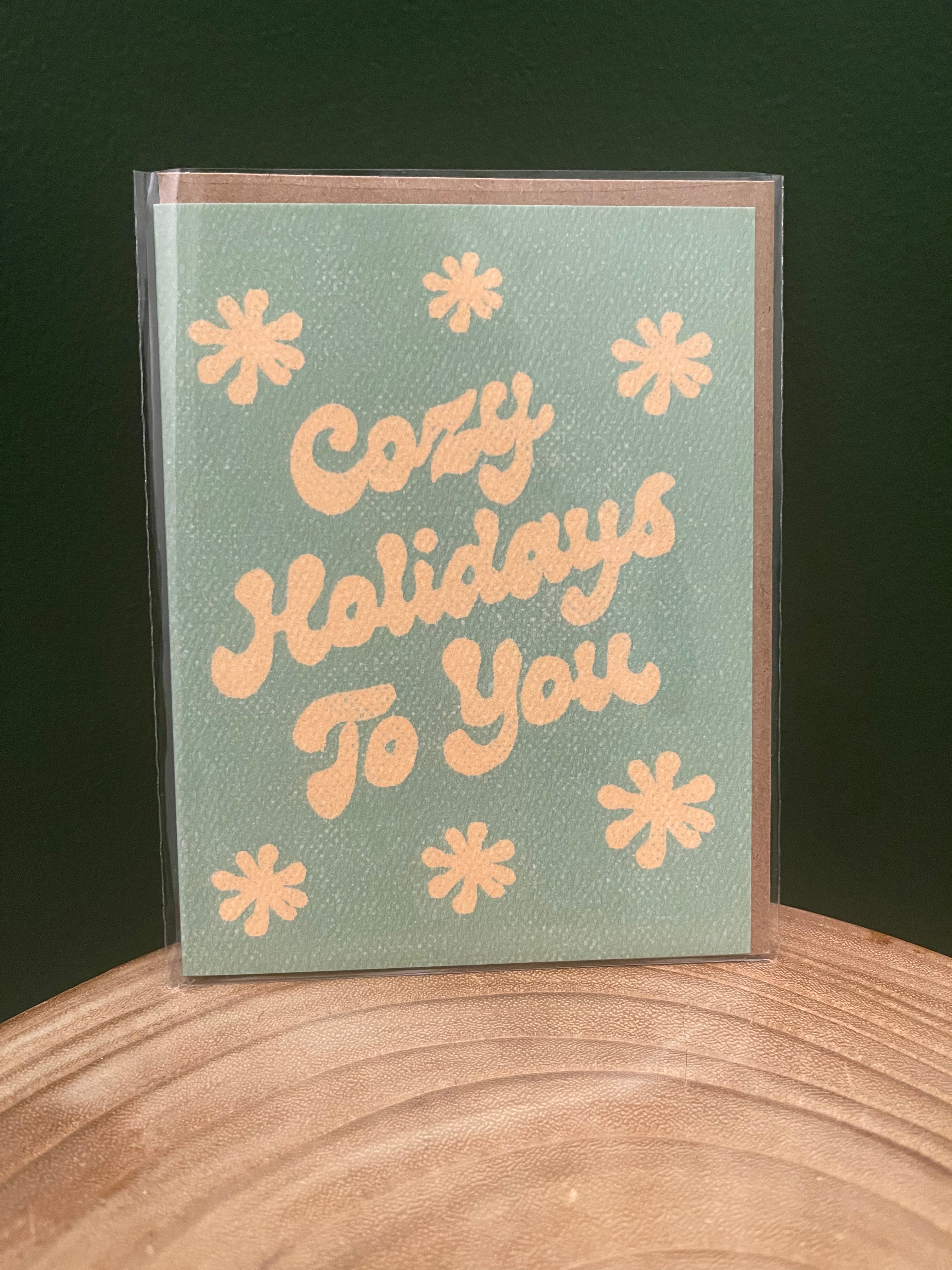 Cozy Holidays to You Card