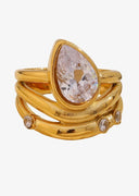 Cleo Teardrop Ring