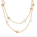 Pearl Double Layered Necklace