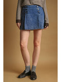 Sailor Denim Skirt