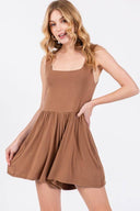 Double Layer Detailed Romper