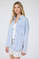 Cora Button Down Shacket