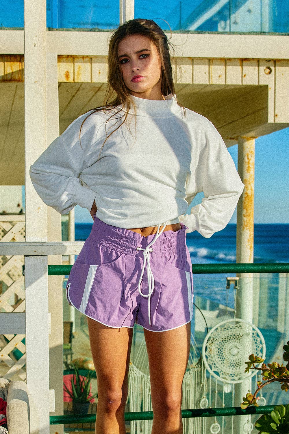 wesley windbreaker shorts