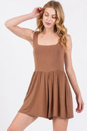 Double Layer Detailed Romper