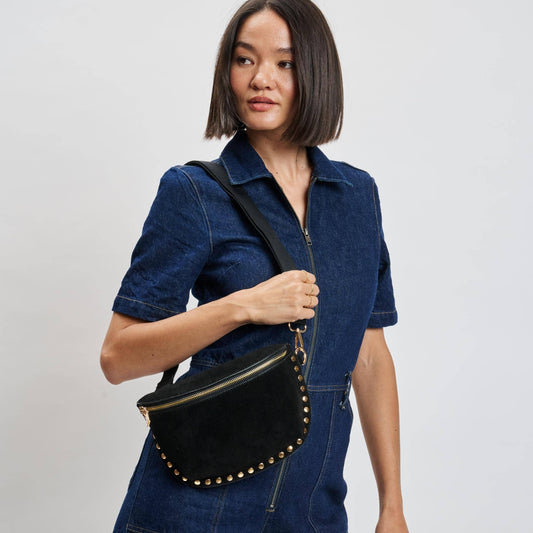 Gizelle-Suede Belt Bag