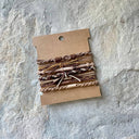 Boho Hair Ties | Rustic neutrals