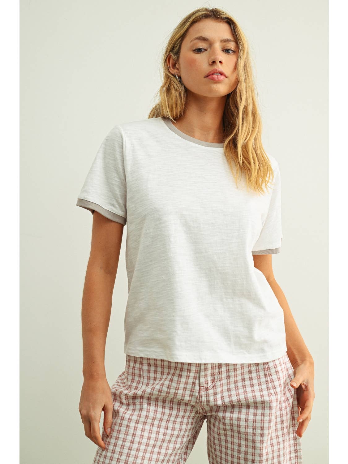 Everyday Slub Ringer Tee