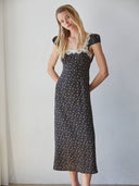 Lily Floral Midi Dress