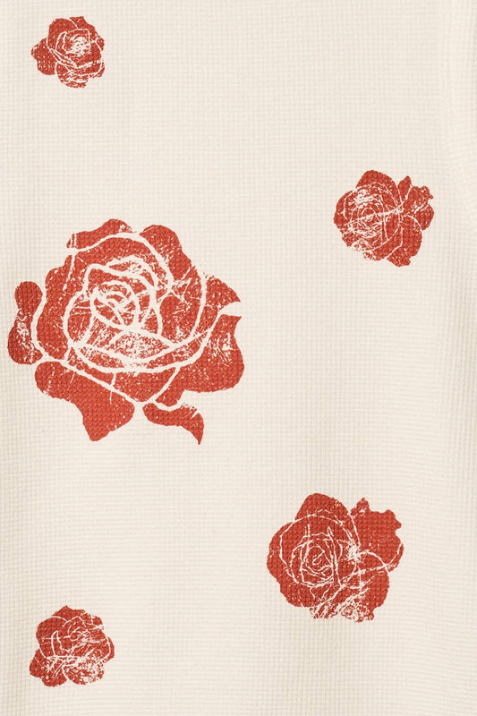 Vintage Roses Graphic Tank Top
