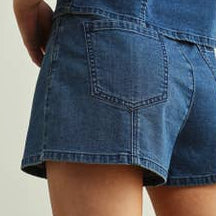 Stretch Denim Shorts
