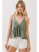 Wesley Baby Doll Tank