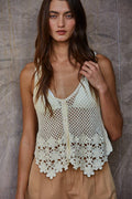 Crochet Sleeveless Top