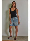Kayla Lace-Trim Tank