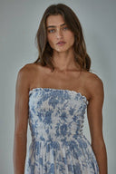 The Delilah Smocked Midi Dress