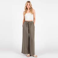 Modal Jersey Wide Leg Pants