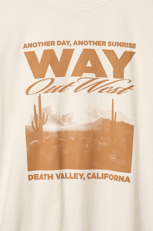 Death Valley Desert Vintage-Wash Western Graphic Tee